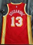 NBA 13 Bogdanovic Atlanta Hawks 20-21 Maillot Rouge